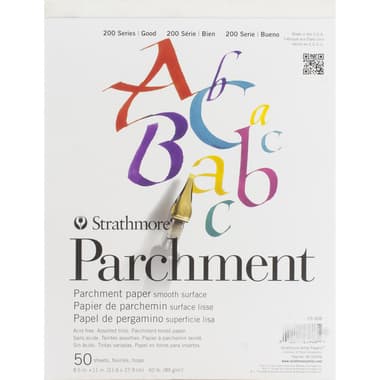 Strathmore Parchment Pad
89 gsm, Letter, 50 Sheets