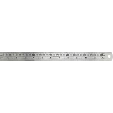Ati Ruler
Straight Edge, 30 cm, Stainless Steel