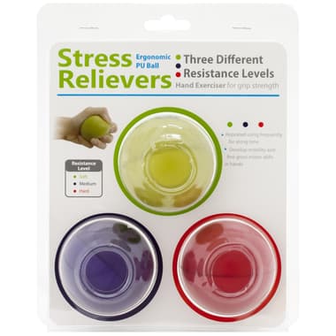 E-Century 3-in-1 Pack Stress Ball
Black