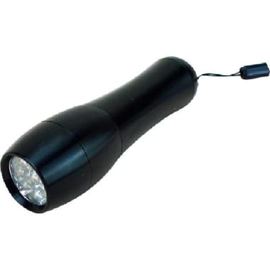 تورش كشاف يدوي
ضوء LED, يعمل بالبطارية, اسود