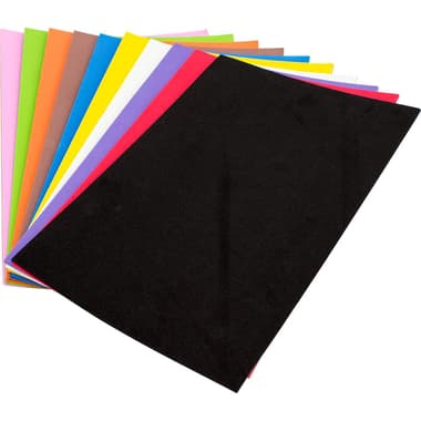 Foam - A4
Adhesive Back, Assorted Color