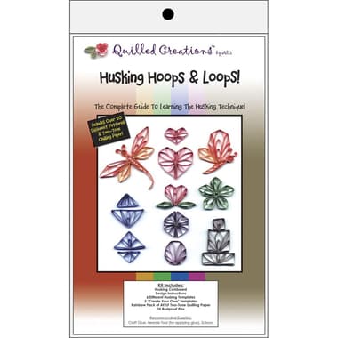 Quilled Creations Quilling Kit
Husking Hoops & Loops, Assorted Color