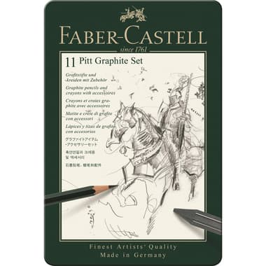 Faber-Castell PITT Graphite Pencil Set
11 Pieces