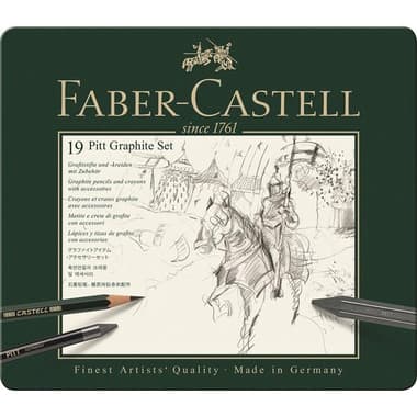 Faber-Castell PITT Graphite Pencil Set
19 Pieces