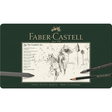Faber-Castell PITT Graphite Pencil Set
26 Pieces