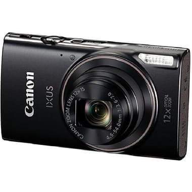 Canon IXUS 285 HS Point and Shoot Camera
20.2 MP, 12X Optical Zoom, Black