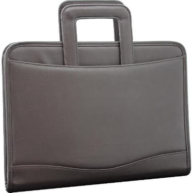 Portfolio/Ring Binder with Handle
13 Pockets, A4, Brown