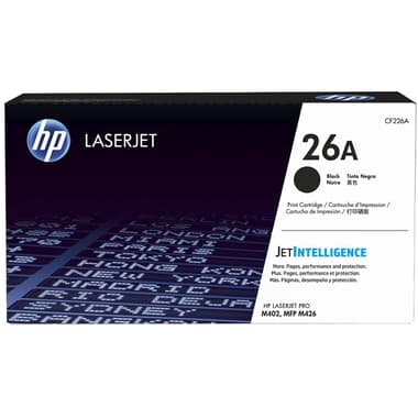 HP 26A Laser Toner
Black