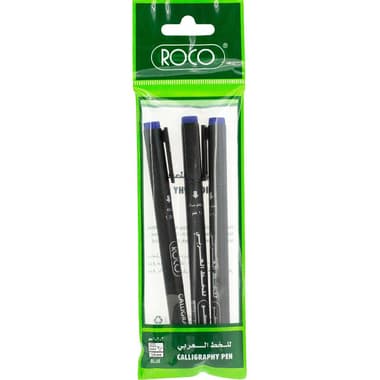 Roco Calligraphy Pen
Chisel, 1.0;2.0;3.0 mm, Blue