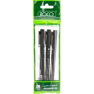 Roco Calligraphy Pen
Chisel, 1.0;2.0;3.0 mm, Black