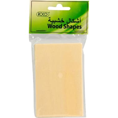 Wooden Shape
Rectangle, Unpainted, 2 mm (5 Pieces), Natural, 6.00 cm ( 2.36 in )X 9.50 cm ( 3.74 in )