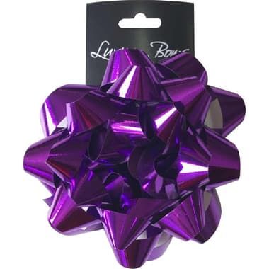 Gift Self Stick Bows
Metallic Purple, Satin