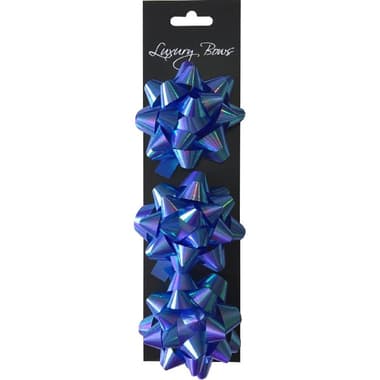 Gift Self Stick Bows
Iridescent Blue, Satin