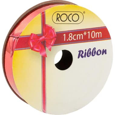 Gift Satin Finish Ribbon
Metallic Red, Satin