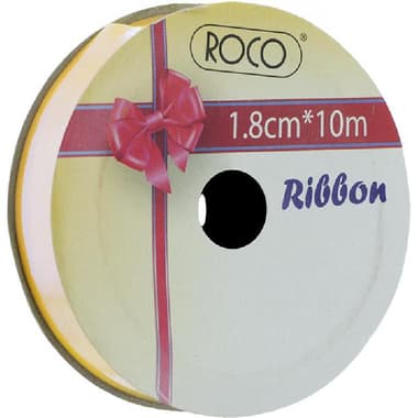 Gift Satin Finish Ribbon
Iridescent Yellow, Satin