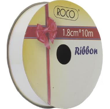 Gift Satin Finish Ribbon
Iridescent White, Satin