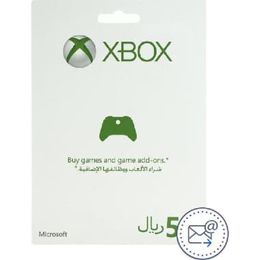 Microsoft SAR 50 Xbox Live Payment and Recharge Card (Delivery by eMail)
Digital Code (KSA)