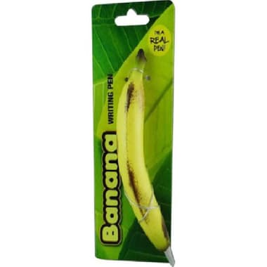 Wild Writers Polystone Banana Rollerball Pen
Black Ink Color, Medium, Ballpoint