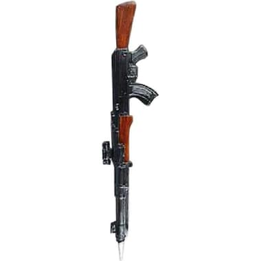Wild Writers Polystone AK-47 Gun Rollerball Pen
Black Ink Color, Medium, Ballpoint