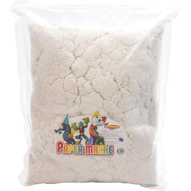 Paper Mache Sculpting Material
Instant Paper Mache, Air Dries to Grey,
