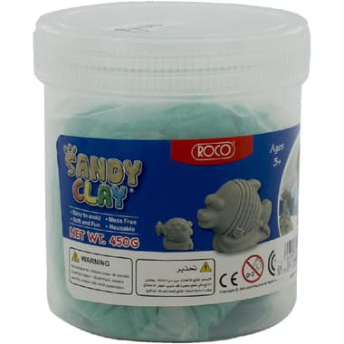 Roco Sandy Clay
Easy to Mold, Mess Free, Activity Sand, Green