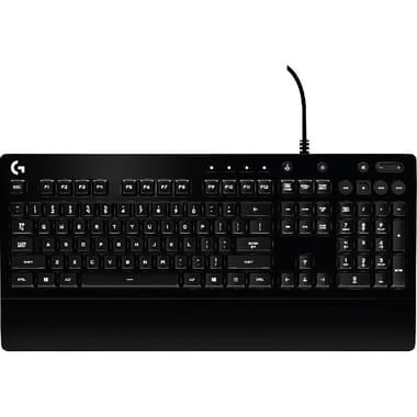 Logitech G213 Prodigy RGB Gaming Keyboard
Wired, for Laptop/Desktop Computer/Gaming Desktop Computer/CPU Windows OS, Black