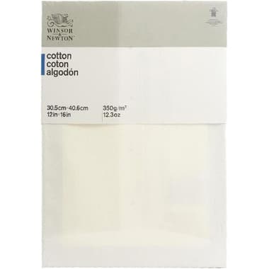 Winsor & Newton Classic Stretched Canvas
Rectangular, Rough Finish, 16 X 12 in
