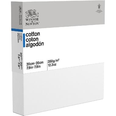 Winsor & Newton Classic Deep Edge Canvas
Square, Rough Finish, 20 X 20 cm