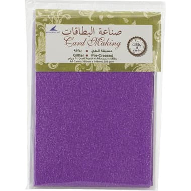 Royal Falcon Card Set
Plain Glitter, Purple
