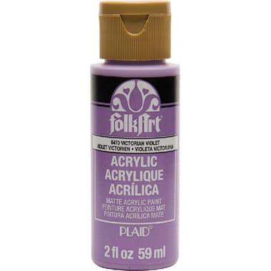 Plaid Acrylic Paint
Victorian Violet, 2.00 oz ( 56.83 ml ),