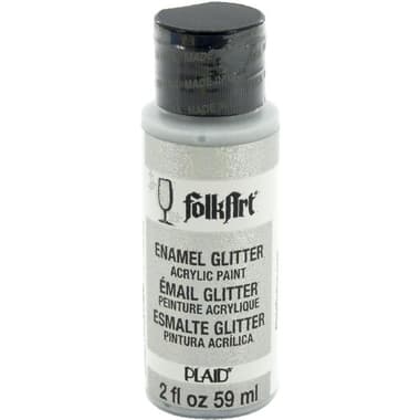 Plaid Enamel Glitter Acrylic Paint
Silver, 2.00 oz ( 56.83 ml )