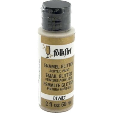 Plaid Enamel Glitter Acrylic Paint
Gold, 2.00 oz ( 56.83 ml )