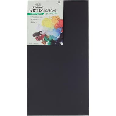 Phoenix Artist's Studio Stretched Canvas
Rectangle, Color Gesso Primed, Medium Grain, 12" X 24"
