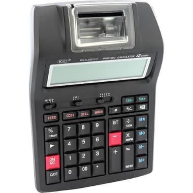 Roco Printing Calculator
12 Digit, Large Display, Black