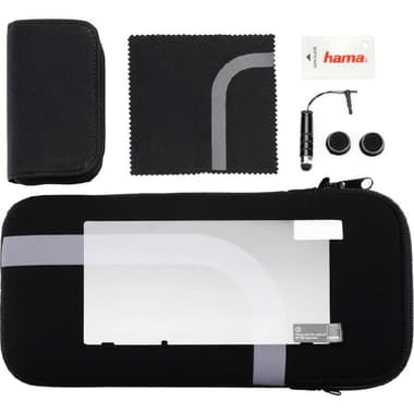 هاما في 6 حزمة بداية 1
غلاف؛ حافظة بطاقة الالعاب؛ واقي شاشة؛ قلم لمس؛ ملحق سيليكون, لجهاز نينتندو سويتش, اسود