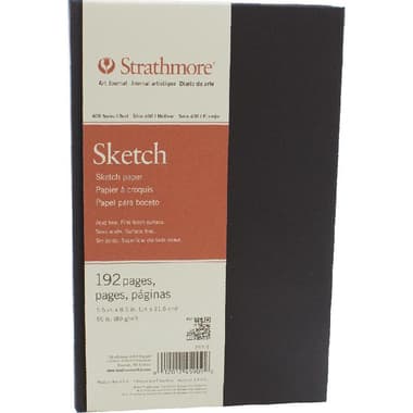 Strathmore Art Journal
Lightly-Textured Matte Cover, 89 gsm, Choco Brown, 5.5 X 8.5 in, 192 Pages