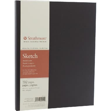 Strathmore Art Journal
Lightly-Textured Matte Cover, 89 gsm, Choco Brown, Letter, 192 Pages