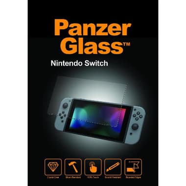 PanzerGlass Gaming Handheld Screen Protector
for Nintendo Switch, Rounded Edges, Crystal Clear