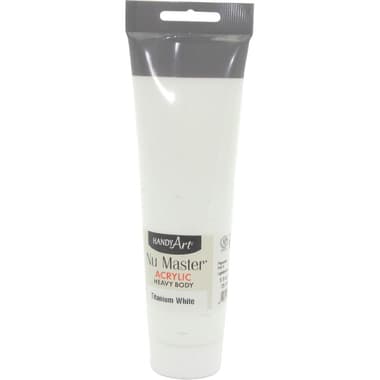 Handy Art Nu Master Heavy Body Acrylic Paint
Titanium White, 150.00 ml ( 5.28 oz ),