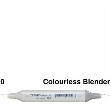 COPiC Sketch Blender Graphic Art Marker
Colorless, Twin Tip