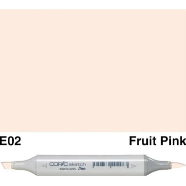 COPiC Sketch E-02 Graphic Art Marker
Fruit Pink, Twin Tip