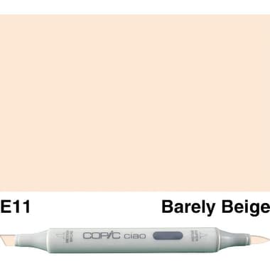 COPiC Sketch E-11 Graphic Art Marker
Bareley Beige, Twin Tip