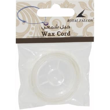 Beading Cord
Waxed, 1 mm, White,