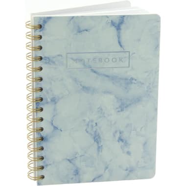 Roco Notebook
Marble, A5, 100 Sheets, Lined, Blue