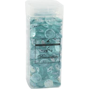 Glass Pebbles
Colored, Turquoise, 700.00 g ( 1.54 lb )