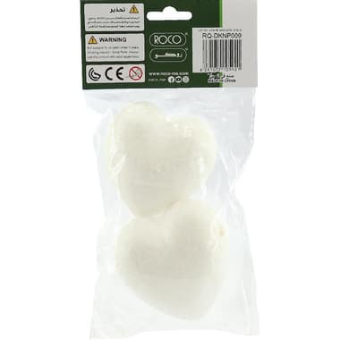 Roco Heart
80 mm, Foam Art, White