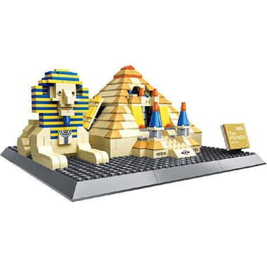 Bloci The Great Pyramids of Giza 3D Puzzle
643 Pieces, English, 6 Years and Above