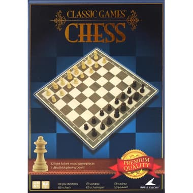 Royal Falcon Classic Games Chess Strategy Game
6 Years and Above, English