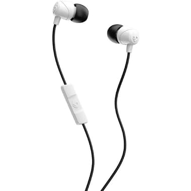 Skullcandy Jib In-Ear Earphones
Wired, 3.5 mm Connector, In-line Microphone, White/Black