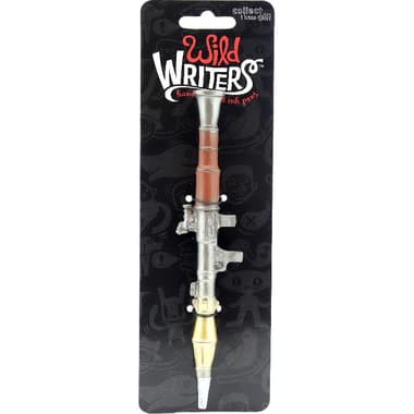 Wild Writers Polystone Rocket Gun Rollerball Pen
Black Ink Color, Medium, Ballpoint,